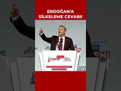 Özgür Özel’den Erdoğan’a silkeleme yanıtı: Vatandaş ilk seçimde sizi sırtından silkeleyip atacak!