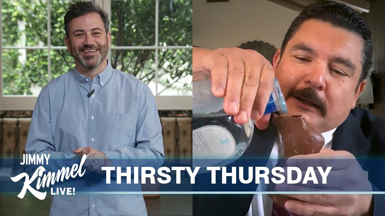 Jimmy Kimmels Quarantine Monologue Easter in Quarantine, Trump Shifts Blame & Bald Guillermo?