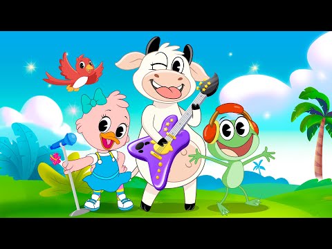 🐸 Cucu Cantaba la Rana 🎶 Y Más Canciones Infantiles de Animalitos | Toy Cantando