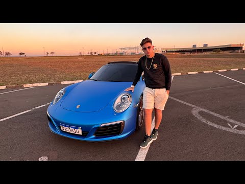 A NOVA PORSCHE AZUL DO CAPAÇA! 911 991