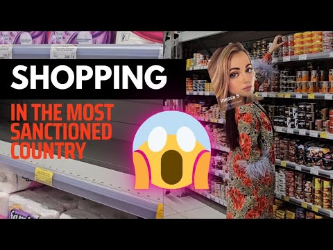 Groceries in the MOST SANCTIONED country in the world - Dec 2023