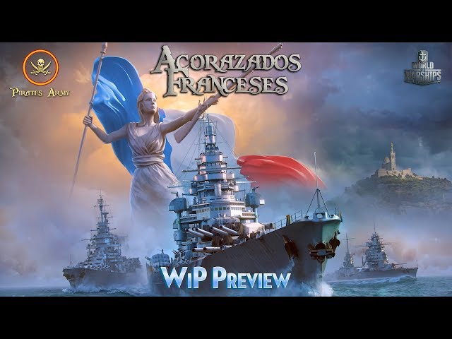 World of Warships Español - Acorazados Franceses