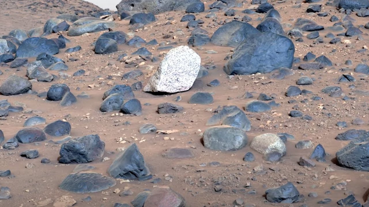 NASA’s Perseverance rover captures oddball rock on Mars