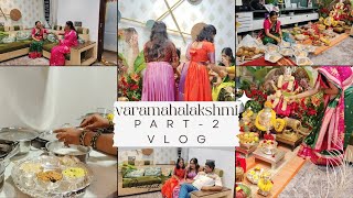 VLOG || Vara Mahalakshmi festival evening vlog 🙏 || ನಮ್ಮ ಮನೆಯ ವರಮಹಾಲಕ್ಷ್ಮಿ ಹಬ್ಬದ ಸಂಭ್ರಮ part 02 🙂