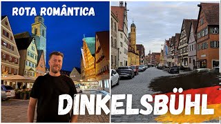 DINKELSBÜHL na rota romantica na Alemanha
