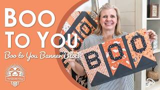 Halloween Mystery Quilt Along 🎃 BOO TO YOU Part 1 | Fat Quarter Shop