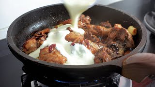 Creamy Mushroom Chicken 💯 Ready in LESS THAN AN HOUR ❗️