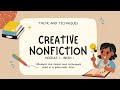 Creative Non-Fiction Concepts
