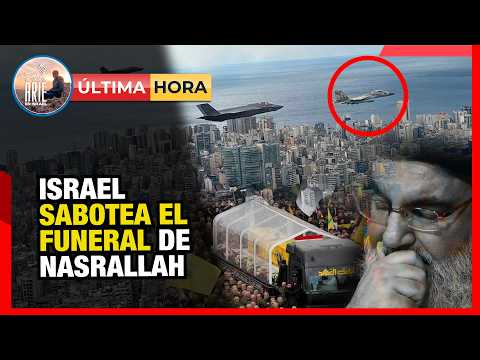 🔥 Israel publica NUEVAS IMÁGENES del ataque a Nasrallah en el día de su FUNERAL