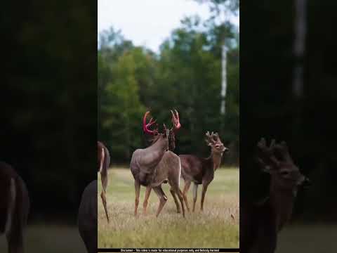 జింకలు ఇలా ఎందుకు చేస్తున్నాయి! #shortsfeed #shortvideo