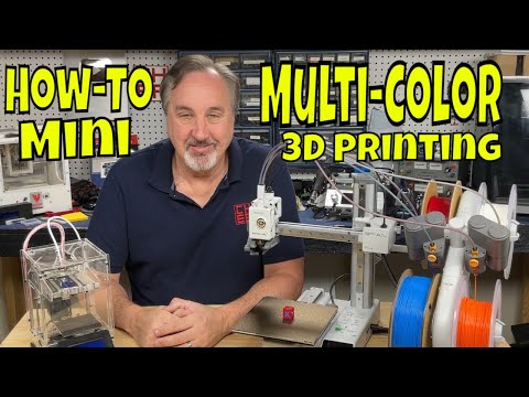 A1 Mini for Beginners - How To Create Multi-Color 3D Prints