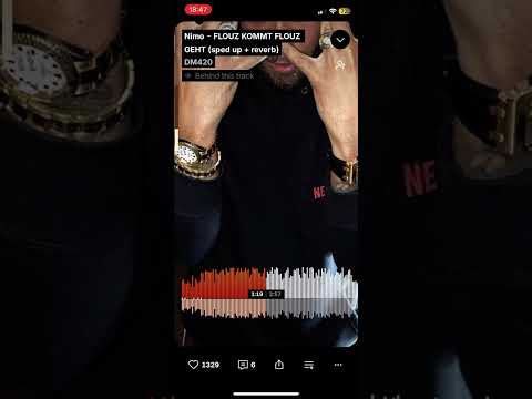 XXXX nimo flouz kommt flouz geht (speed up reverb)