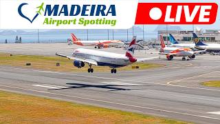 LIVE Action at Madeira Island Airport 10.09.2026