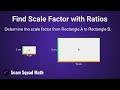 Finding Scale Factor Between Similar Shapes