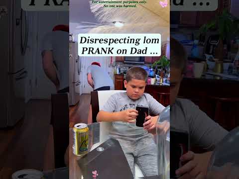 Shut mom up and see how dad reacts 🤣🤣#funny#fyp#usa #foryou #prank#dad#hahah#funnyvideo