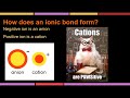 Exploring Ionic Bonding Concepts