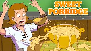 Sweet Porridge & The Jealous Neighbour 🏡 | Fairy Tales and Stories for Kids