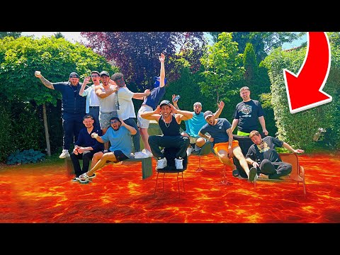 DER BODEN IST LAVA in PAULBERGER VILLA mit 13 YouTubern!