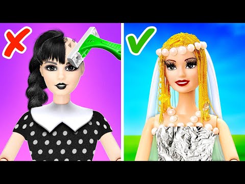 ¿Merlina se vuelve una novia? 👰 *Historia romántica con muñecas*