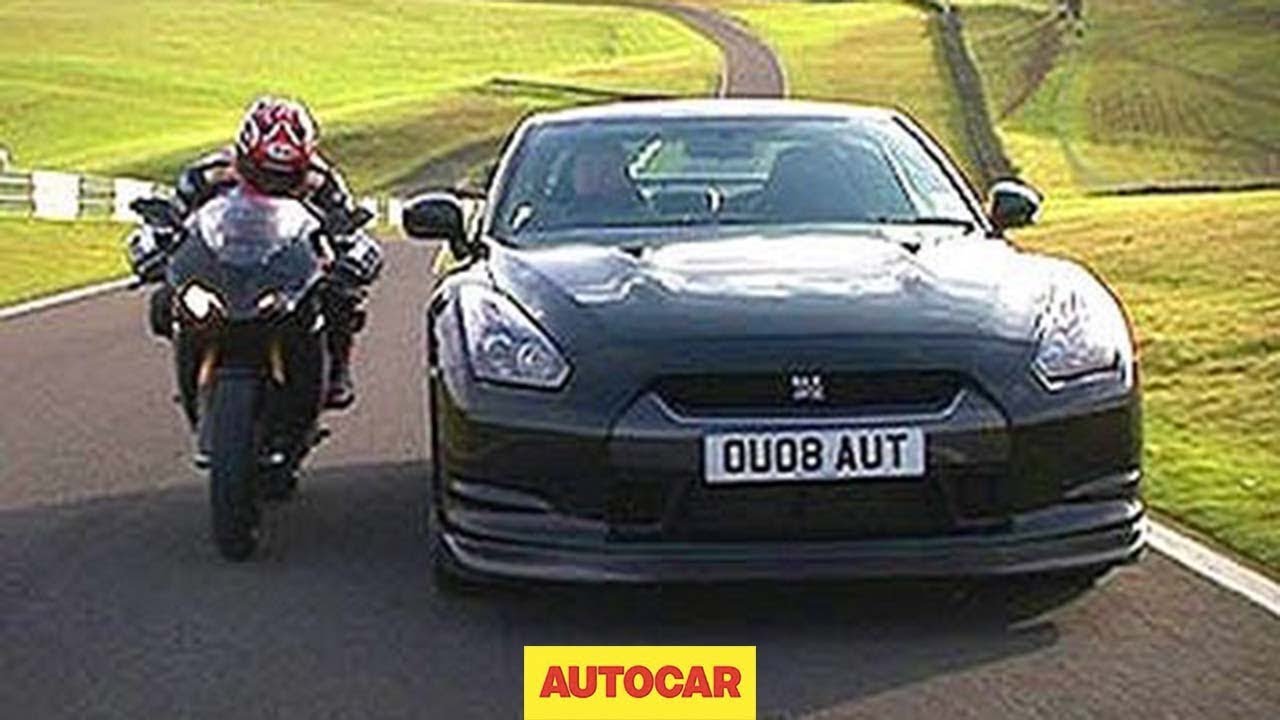 Car vs Bike (Nissan GT-R vs Ducati) - part two