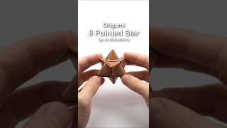Origami 8 Pointed Star #shorts