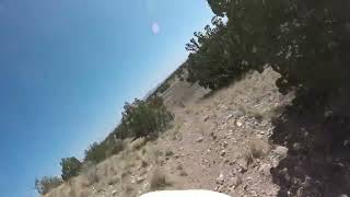 xr400r ripping the trail