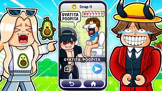 Reacting to CREEPY Snapchat Trolling On Roblox...🤣💀