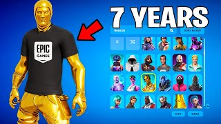 LOGGING Into My Fortnite Account After 7 YEARS...