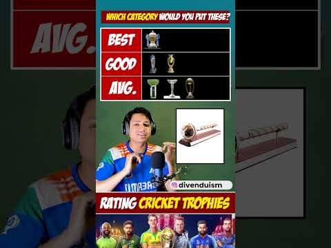 Rating Cricket Trophies | Cricket Tier List | Cricket Quiz | Cricket Videos #cricket #highlights