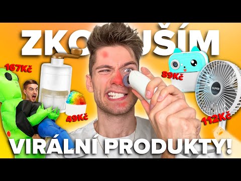 Koupil jsem VIRÁLNÍ PRODUKTY z REKLAM!