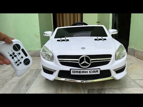 RC Mercedes-AMG Car Unboxing & Testing | Remote Control Ride on Mercedes-Benz Car | Shamshad Maker🔥🔥