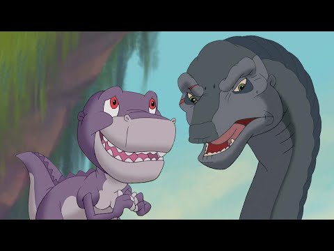 O Dinossauro Solitário Contra o Dentuço | Em Busca do Vale Encantado | Desenhos Animados