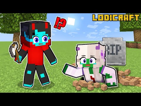 Playing Minecraft As a ZOMBIE!