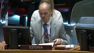 The situation in Afghanistan - Security Council, 8831st Meeting - Estonia Representative Statement