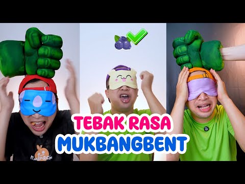 KOMPILASI TEBAK RASA | MAKAN SESUAI EMOJI | MAKAN SESUAI WARNA | MUKBANGBENT EATING SHOW