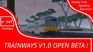 Trainways OPEN BETA | City Circle to Bowrania on the Northern Line [Timelapse]