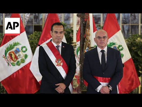 YouTube video thumbnail: Peru's new President Swears in Cabinet led by Former Constitutional Judge