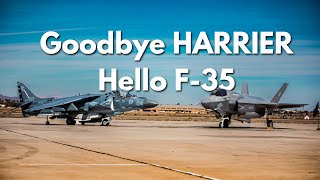 Goodbye HARRIER, Hello F-35: The End of a Legend in U.S. Marine Aviation