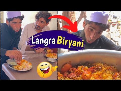 Langary Ban Kr Free Biryani Khana Mehnga Parr Gya 😃😂