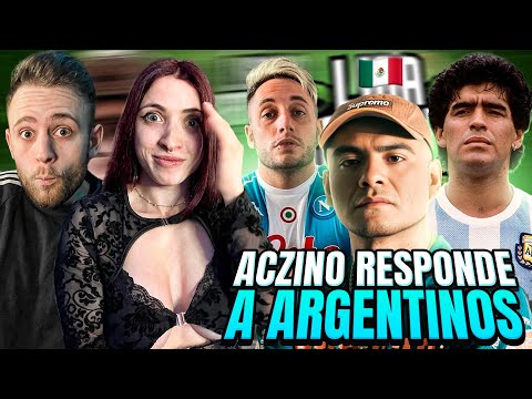 ACZINO RESPONDIÓ A TODOS LOS ARGENTINOS SOBRE MARADONA |  ESPAÑOLES REACCIONAN