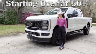 Starting Over at 50+ Our Retirement Plan Just Got Real | New 2025 Ford F250 Power Stroke Diesel Tour