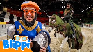 Średniowieczny Blippi | 📙Blippi po polsku📙Nauka i zabawa dla Dzieci