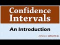 Confidence Intervals and Estimation