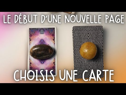 VOTRE NOUVEAU DÉPART CHOISIS UNE CARTE