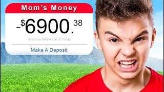 He Spent ALL Of His Moms Money