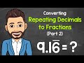 Converting Repeating Decimals to Fractions
