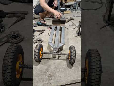 #diy , hoàn thành khung xe siêu ván trượt 3 bánh