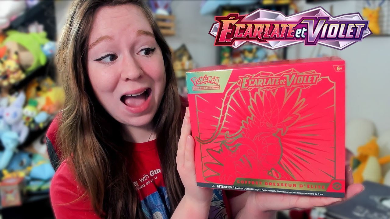 MA PIRE OUVERTURE ! Unboxing du Coffret Pokémon Dresseur d'Elite Écarlate FR !