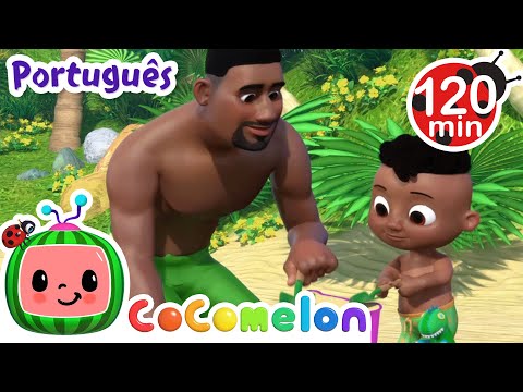 Brincando na praia com o Papai🌞🐚 | Músicas Infantis e Desenhos Animados em Português | CoComelon!