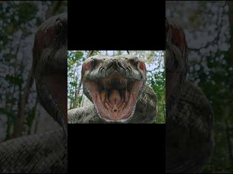 The Attack Of Great Anaconda 😱 #viralshort #movie #recaped #film #english #uk #usa #anaconda